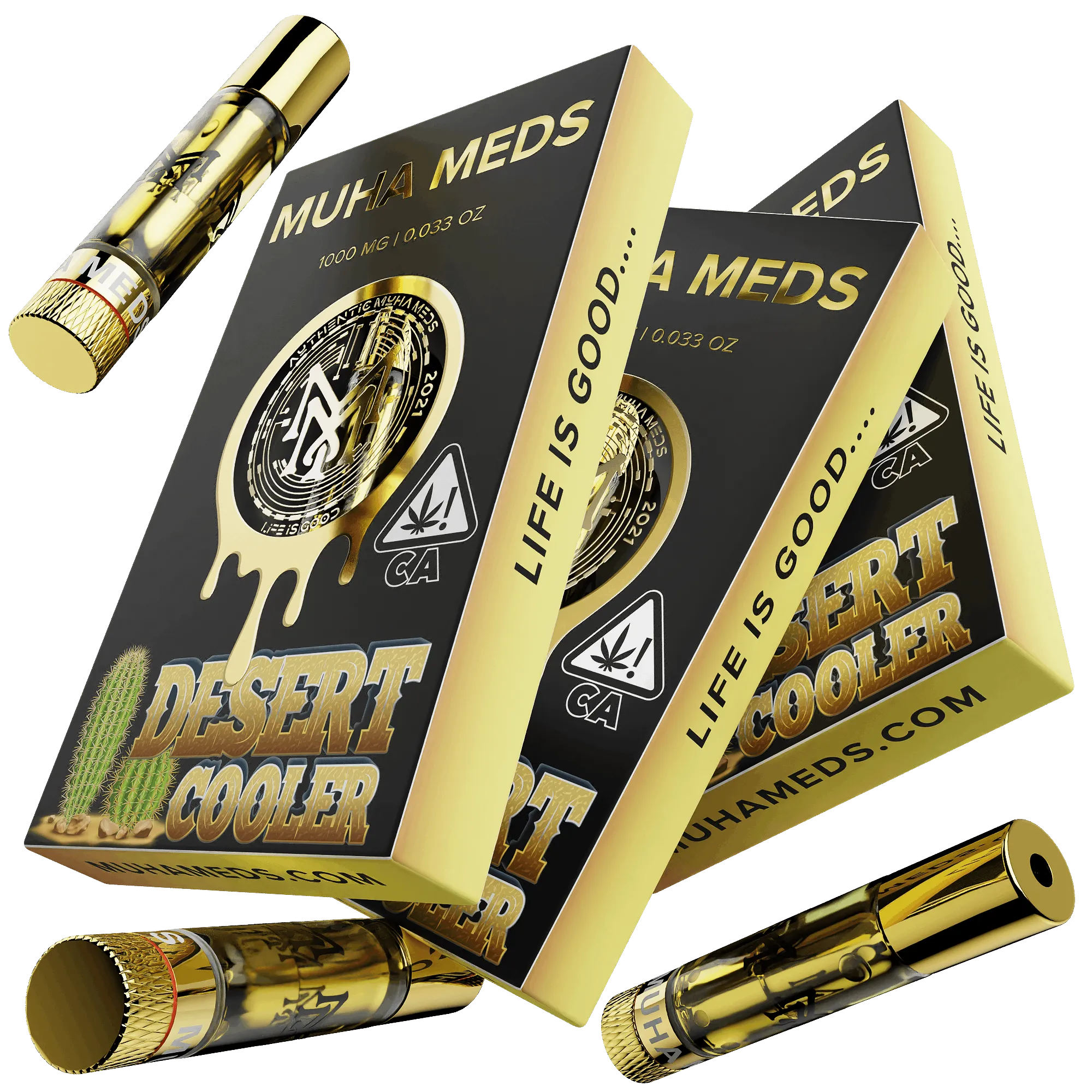 Desert Cooler Cartridge 1,000mg