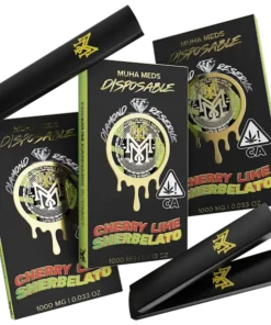 Cherry Lime Sherbalato Diamond Reserve Disposable 1,000mg
