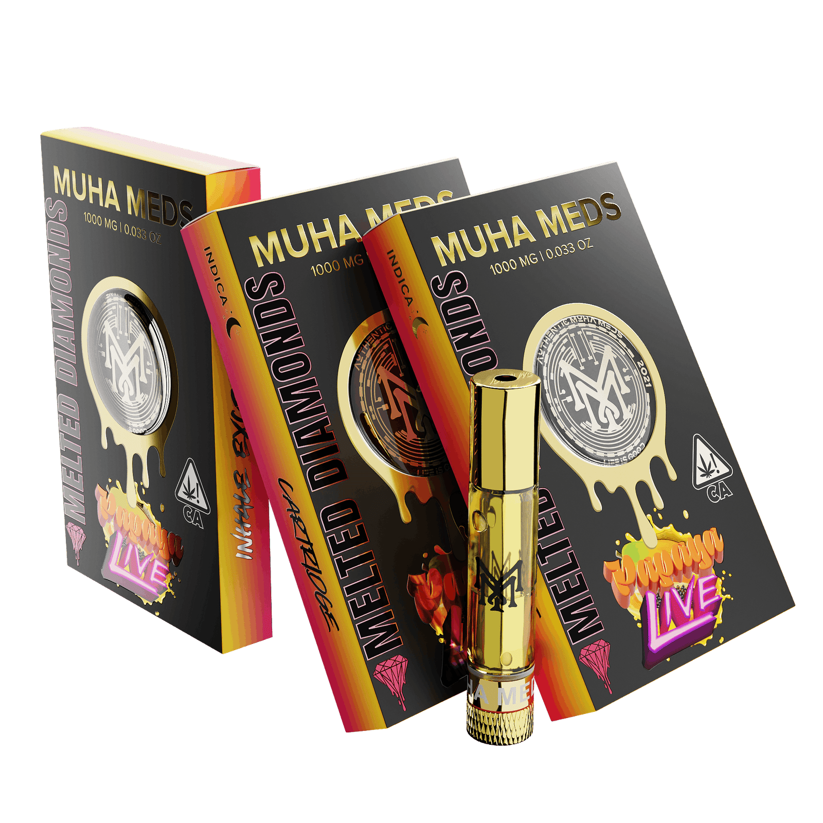Papaya Live Melted Diamonds Cart