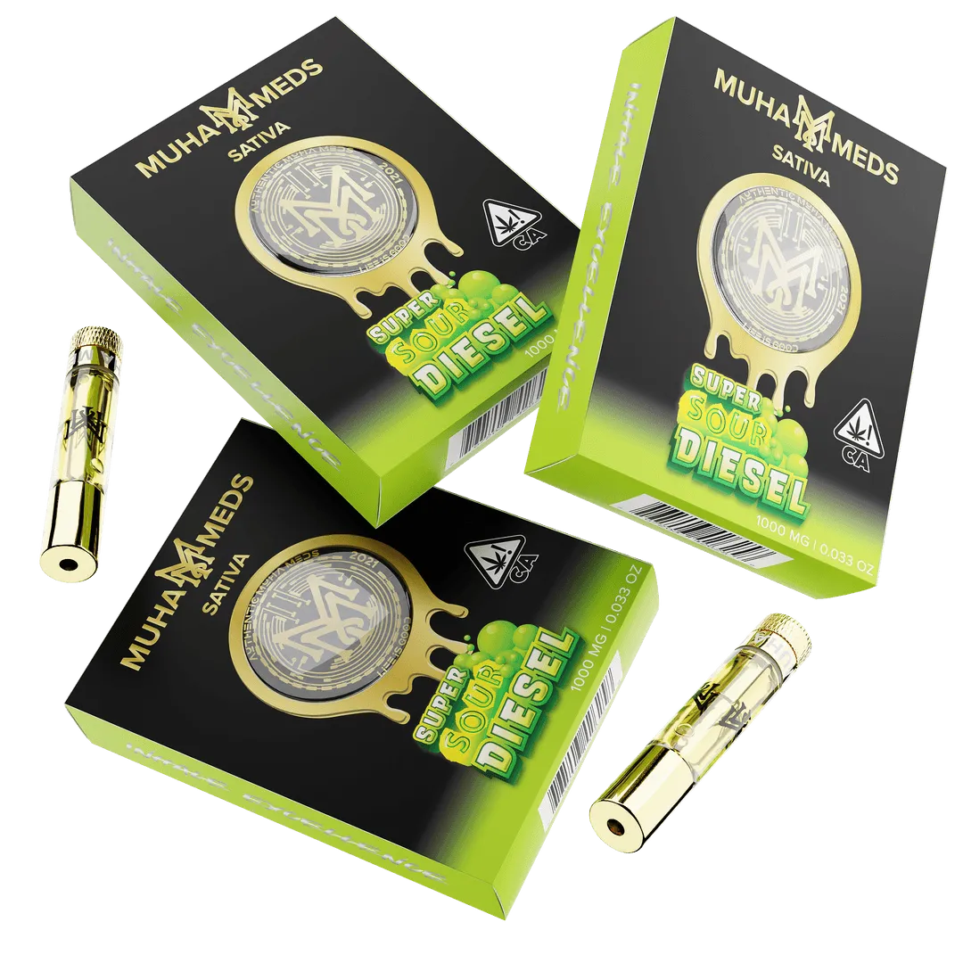 Super Sour Diesel (S) – Distillate Cart – 1g