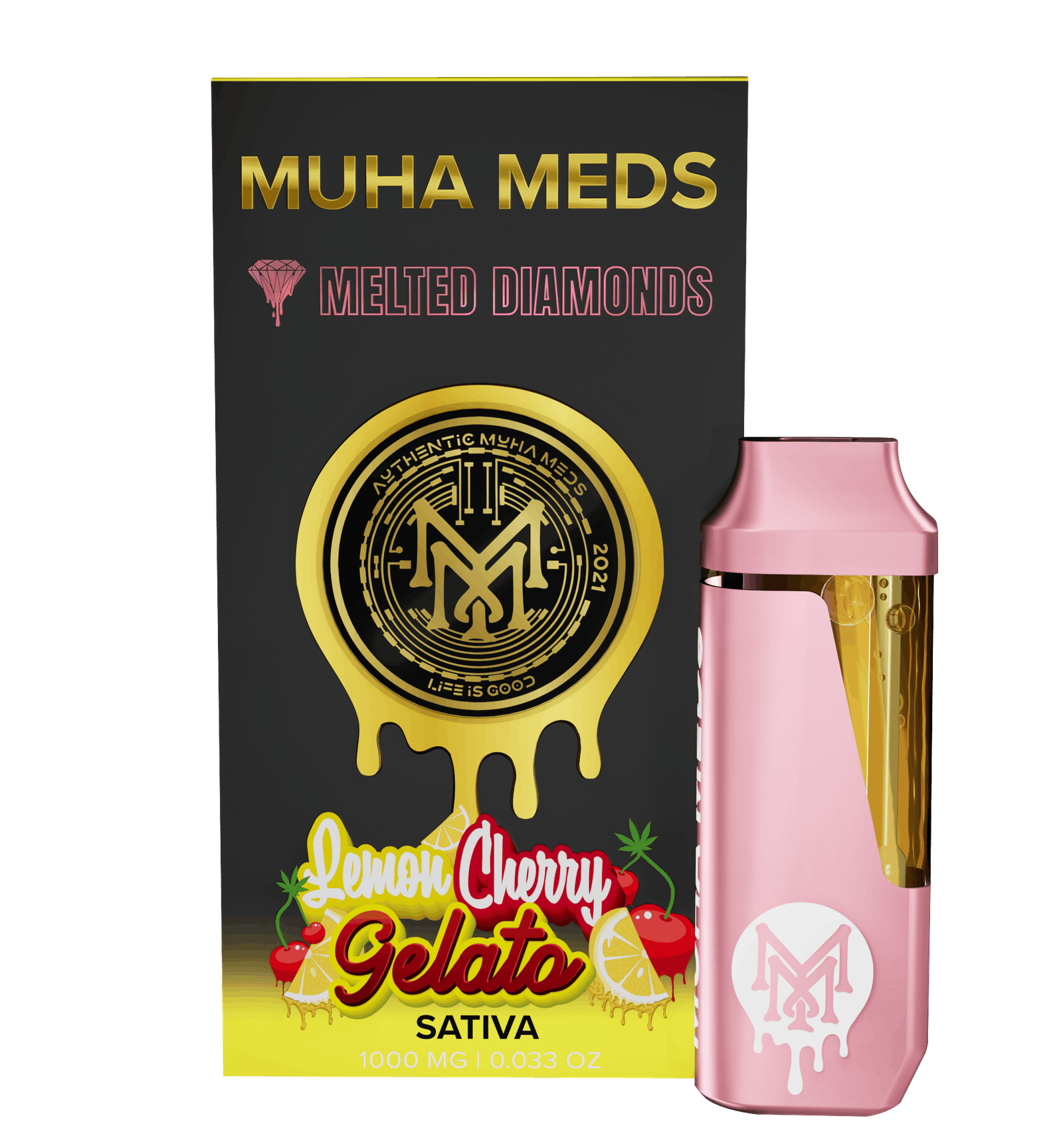 Lemon Cherry Gelato Melted Diamonds Disposable
