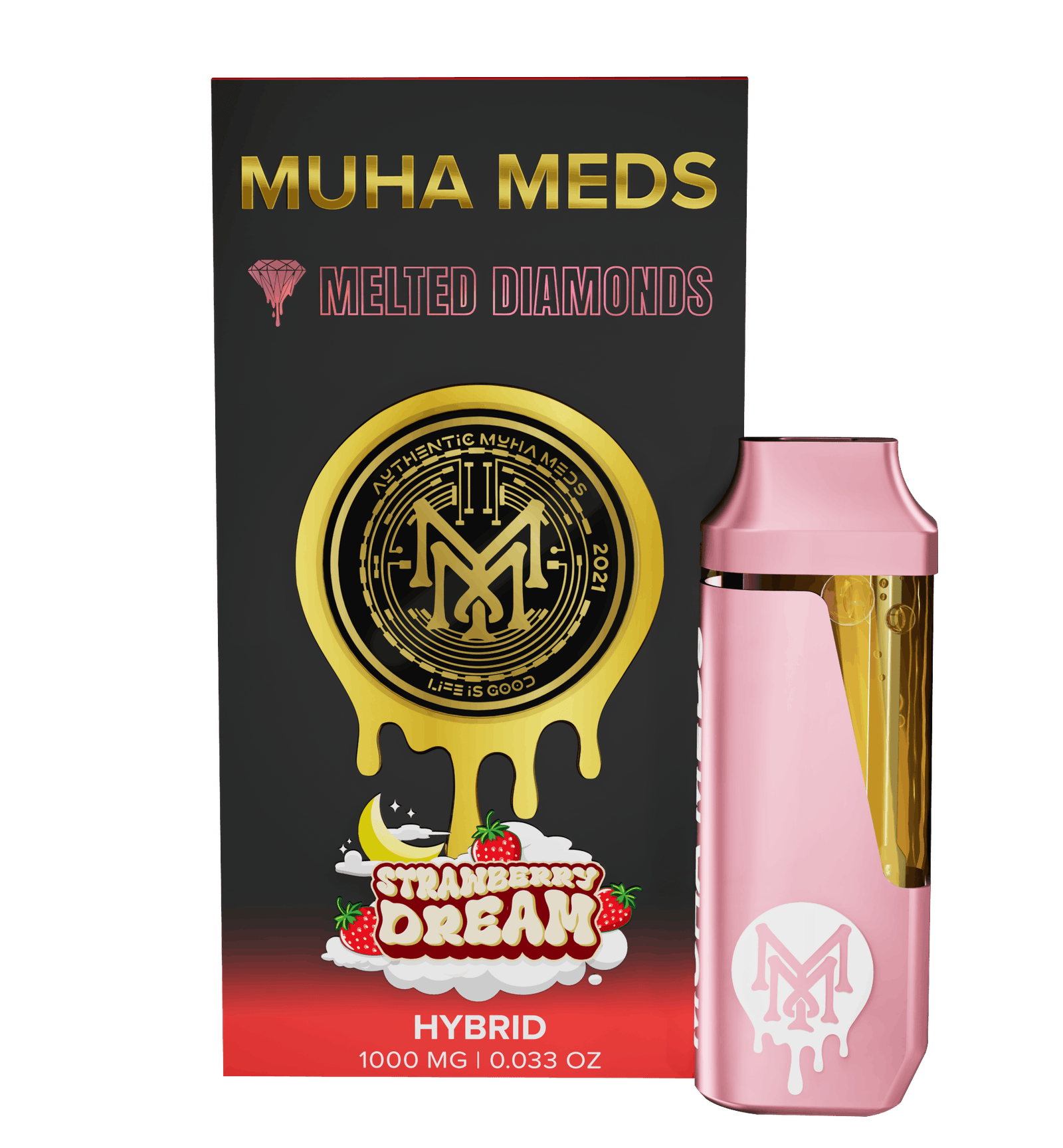 Strawberry Dream Melted Diamonds Disposable
